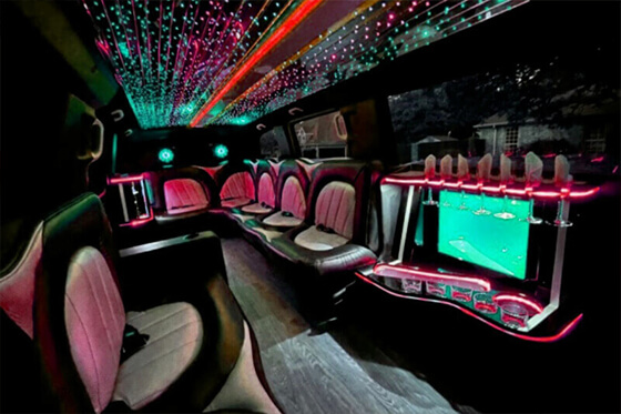 mercedes limousine